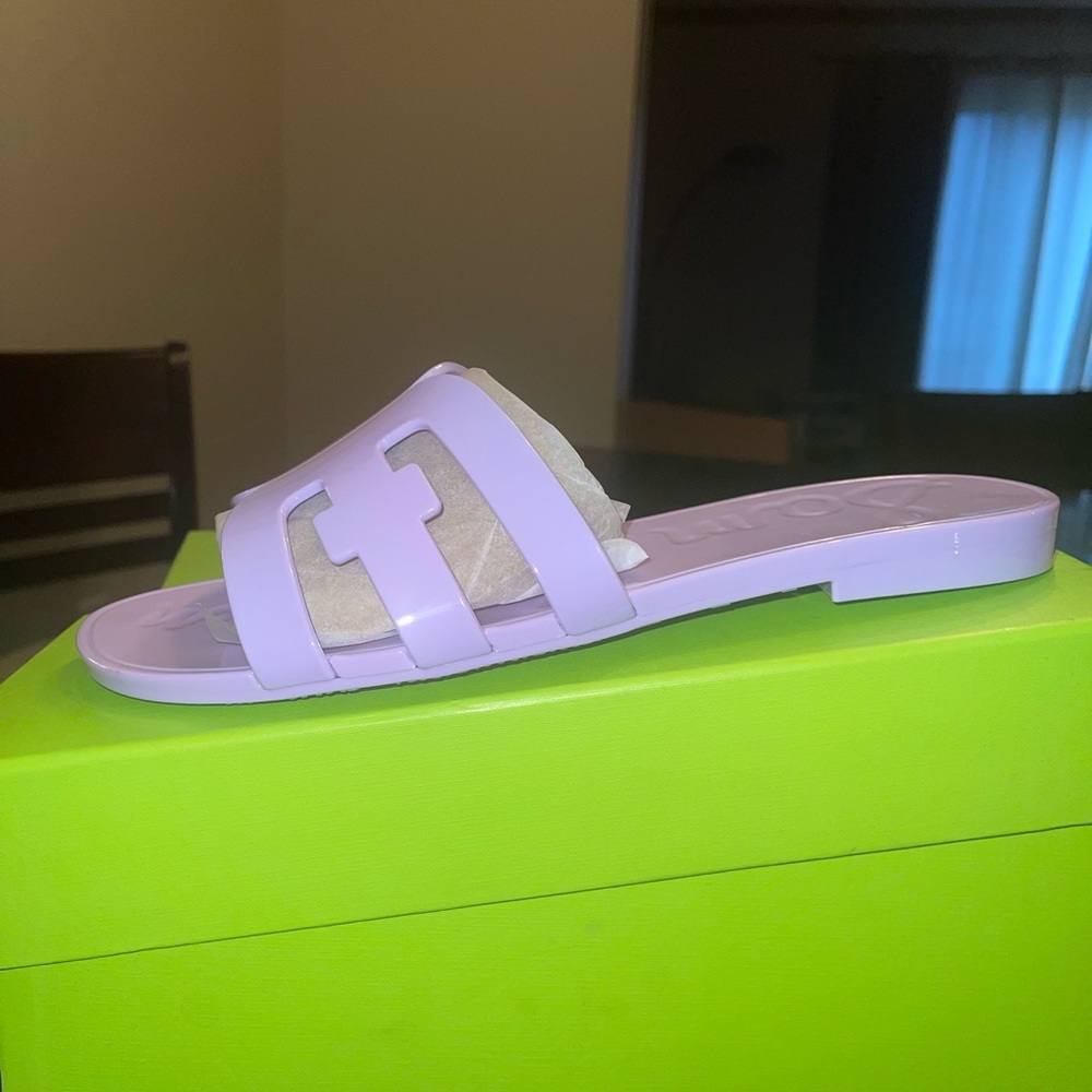 Sam Edelman Bay Jelly - color misty lilac size 10